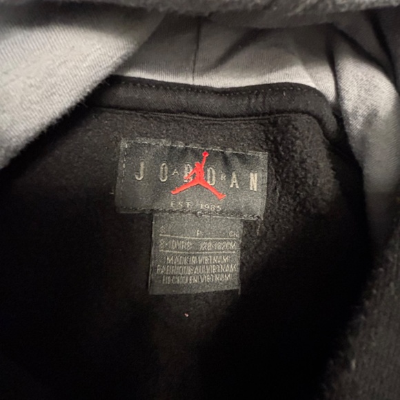 Jordan, Boy's Sweatshirt, Black, Size Small - Picture 3 of 3